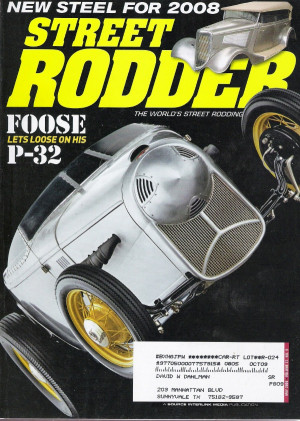 STREET RODDER 2008 MAY - P-32, FORD 4-BANGER HOP-UP, BASECOATS & PRIMERS